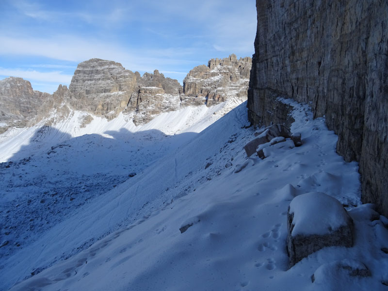 ai piedi delle....Tre Cime di Lavaredo